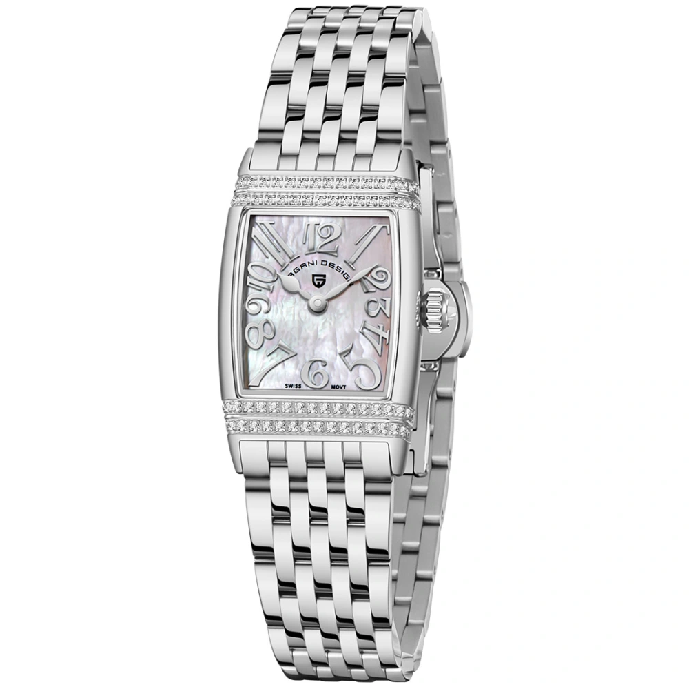 PAGANI DESIGN Luxury Women's Watches Stainless Steel Quartz Wrist