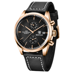 gold black black leather BY5187M