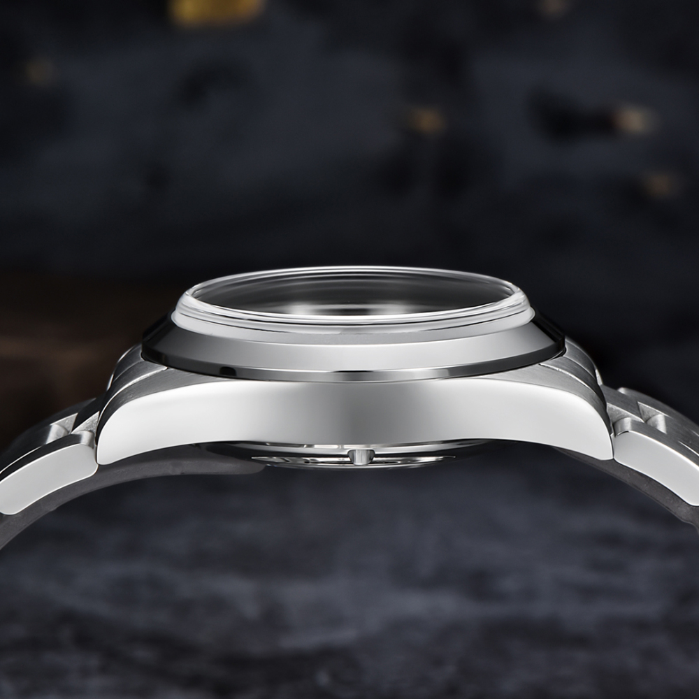 PAGANI DESIGN Men's Automatic Watches 36mm Stainless Steel Mechanical Watches NH35 Sapphire AR Coating 20Bar Waterproof