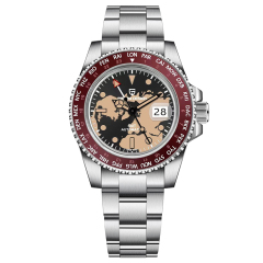 silver red mab oyster PD1758GMT