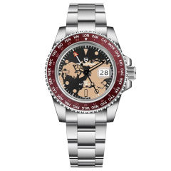 silver red mab oyster PD1758GMT