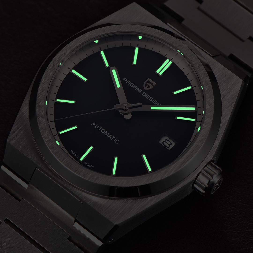 PAGANI DESIGN PD-1753, Men's Automatic Watches 40MM Stainless