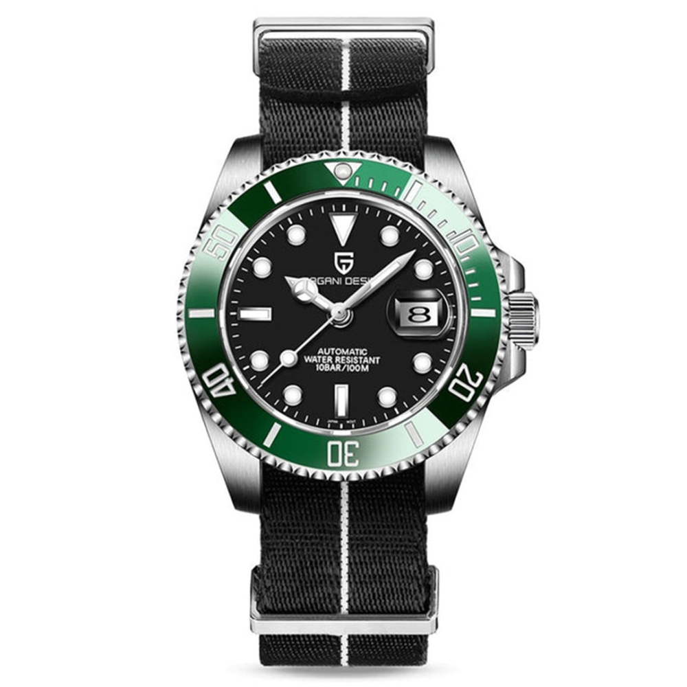 PAGANI DESIGN PD-1661 Automatic Men's Watches 40mm Top Brand Mechanical Wrist Watch for Men Sports Stainless Steel Watch Sapphire Waterproof
