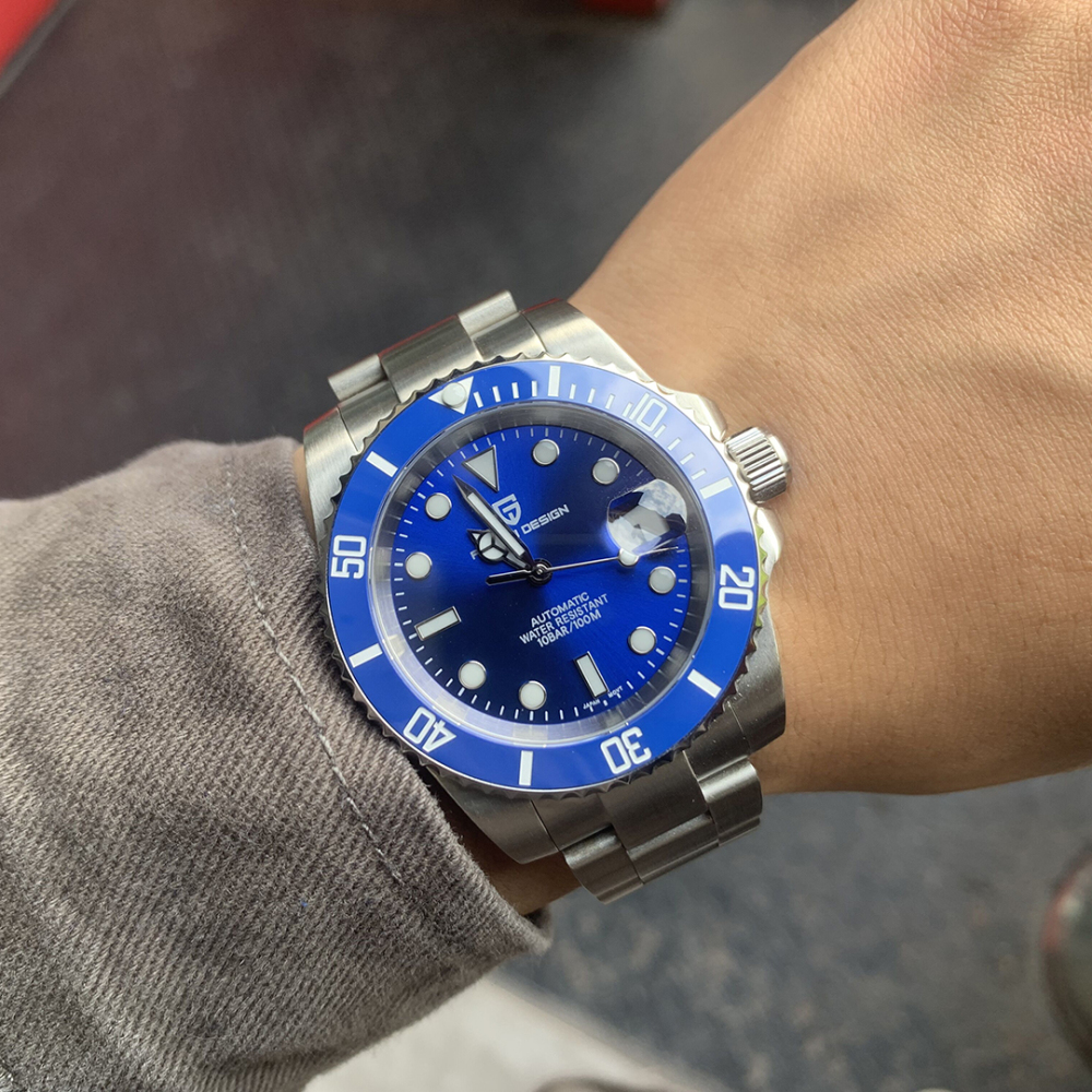 PAGANI DESIGN 40mm Automatic Men's Watches Top Brand Mechanical Wrist Watch for Men Submarine Homage Watch Sapphire Waterproof