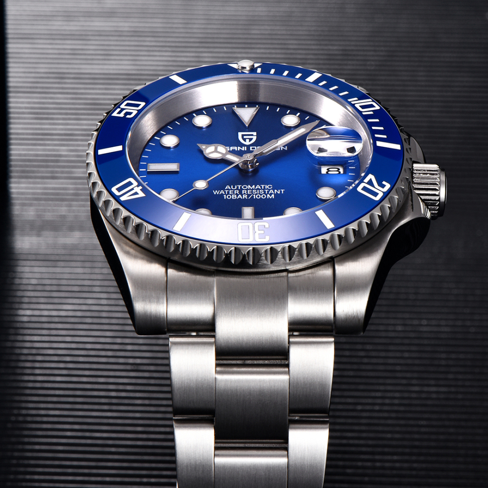 PAGANI DESIGN 40mm Automatic Men's Watches Top Brand Mechanical Wrist Watch for Men Submarine Homage Watch Sapphire Waterproof