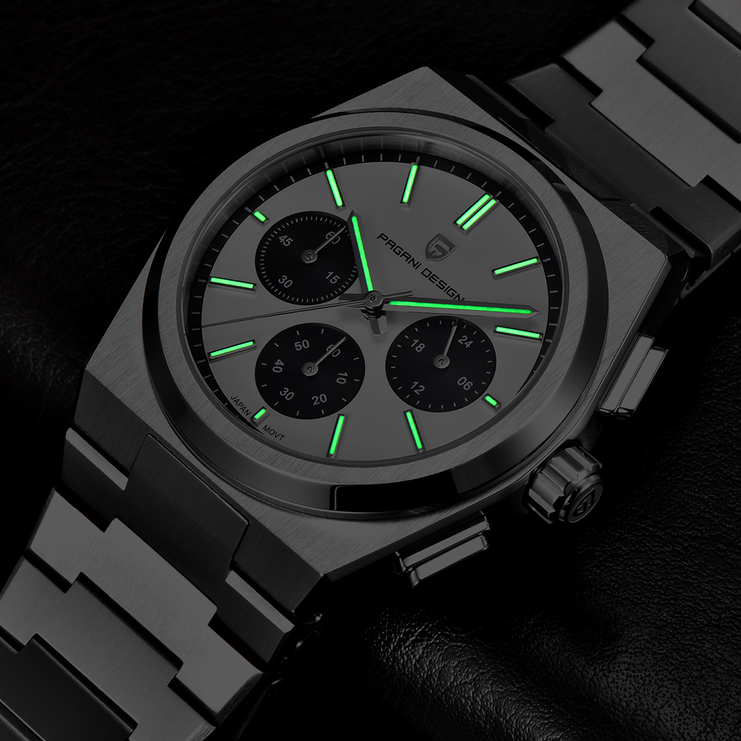 PAGANI DESIGN PD-1761, Men's Quartz Watches 40mm Chronograph