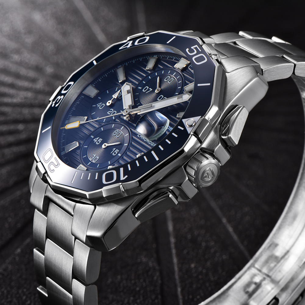PAGANI DESIGN Automatic Men's Watches Waterproof Stainless Steel Wrist Watch for Men Ceramic Polygon Bezel Unique Design Homage Watches
