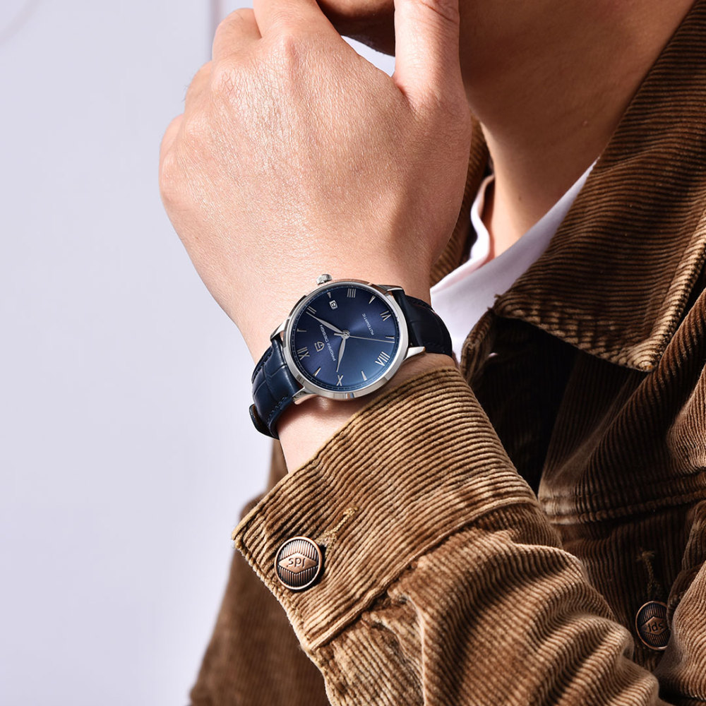 PAGANI DESIGN PD-1759 Business Men's Automatic Watches 40mm Leather Watchband Causal Mechanical Wrist Watch for Men Synthetic Sapphire Dial Glass