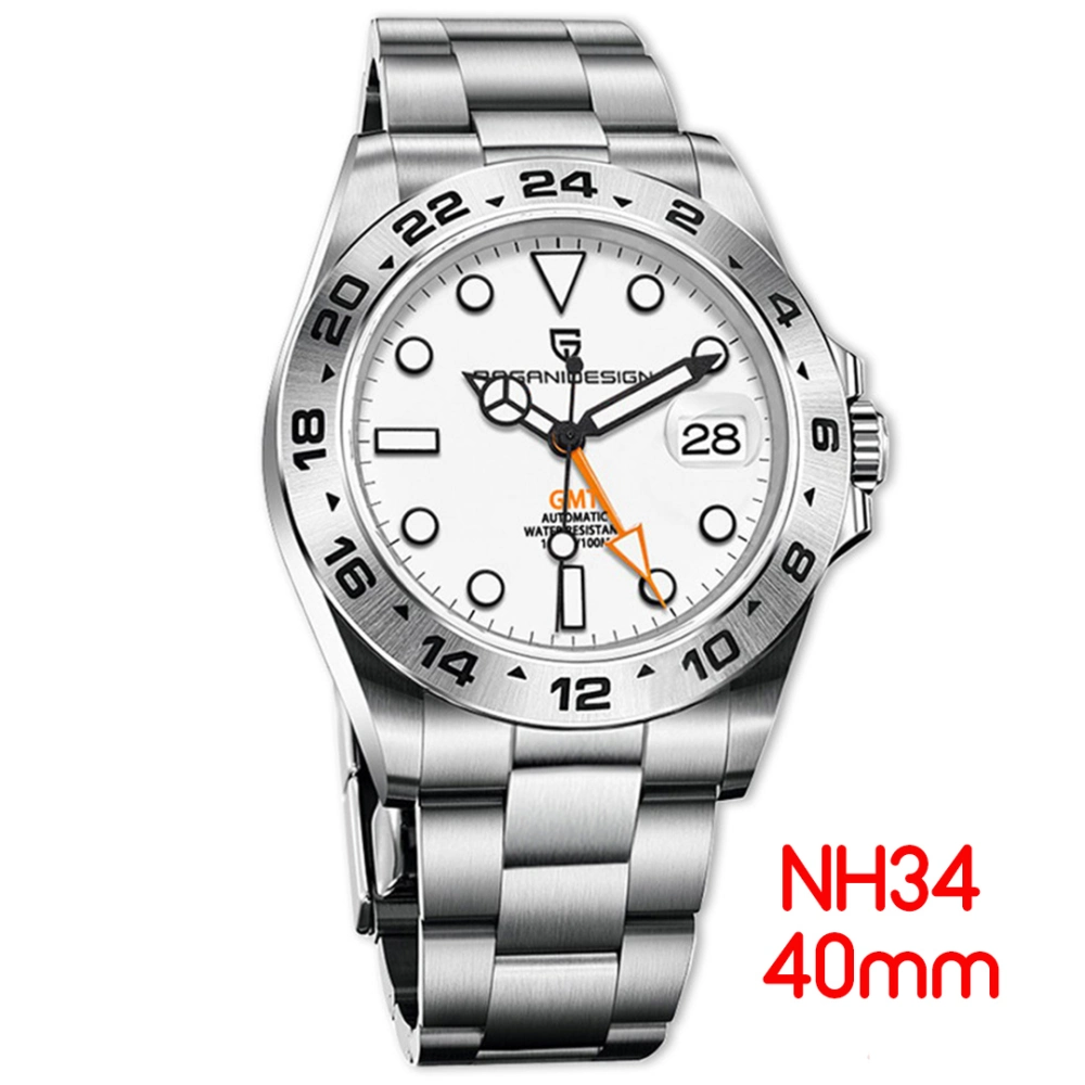 PAGANI DESIGN PD1762 Men's Automatic Watches 40mm Stainless Steel