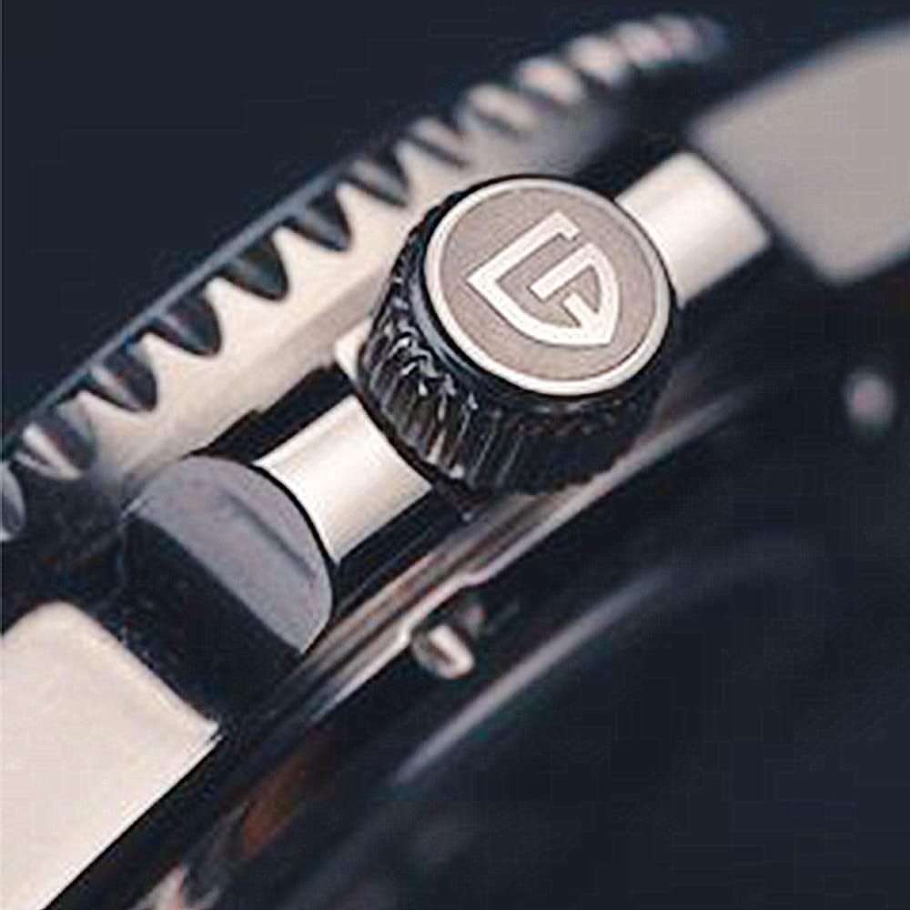 PAGANI DESIGN PD-1662 Men's Watches Automatic GMT Mechanical Stainless Steel Waterproof Wrist Watch for Men Jubilee Bracelet Sapphire Glass