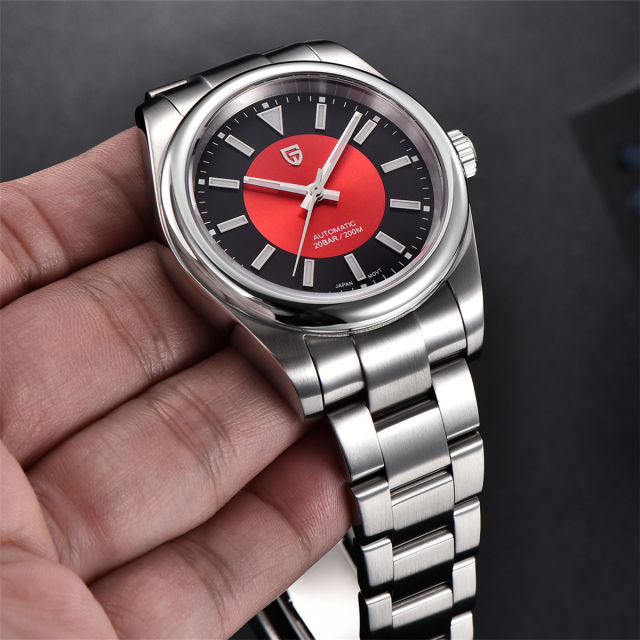 PAGANI DESIGN PD1764 Men's Automatic Watches 40mm Stainless Steel Mechanical Business Wrist Watches for Men NH35A Movt