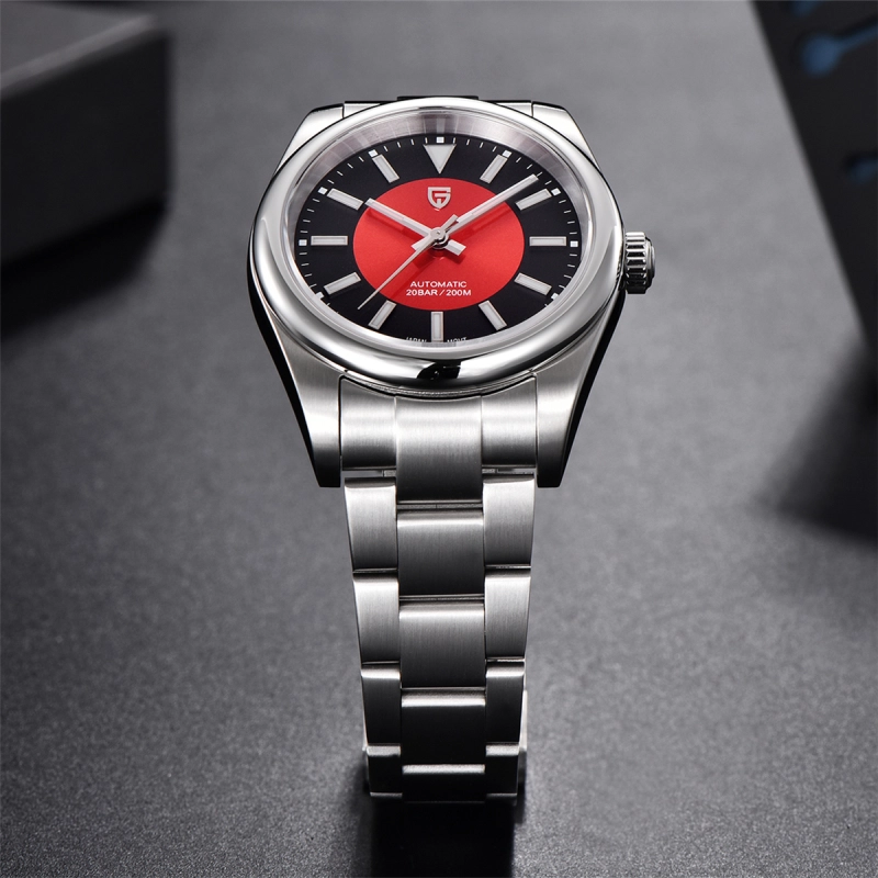 PAGANI DESIGN PD1764 Men's Automatic Watches 40mm Stainless Steel Mechanical Business Wrist Watches for Men NH35A Movt