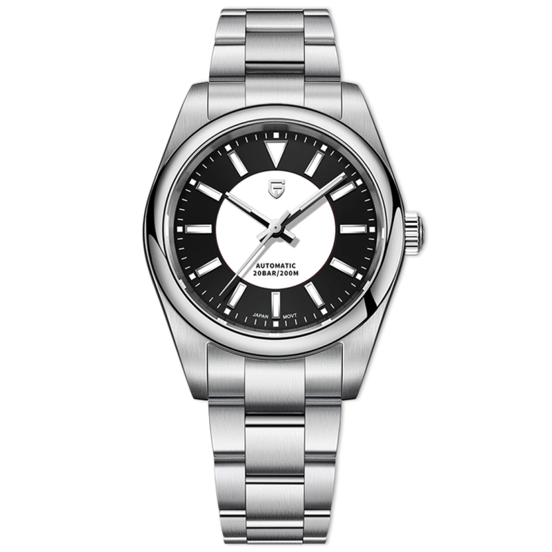 PAGANI DESIGN PD1764 Men's Automatic Watches 40mm Stainless Steel Mechanical Business Wrist Watches for Men NH35A Movt