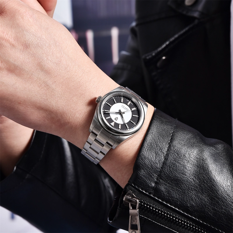 PAGANI DESIGN PD1764 Men's Automatic Watches 40mm Stainless Steel Mechanical Business Wrist Watches for Men NH35A Movt