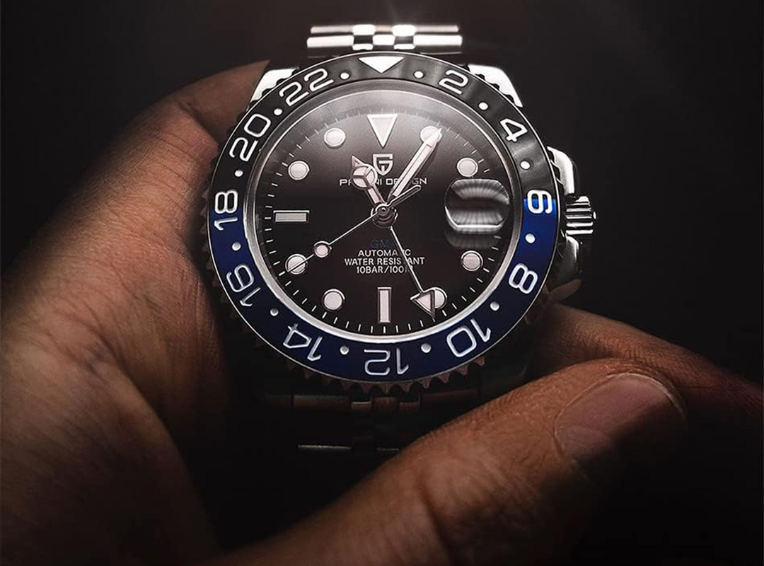 Gmt discount homage watch