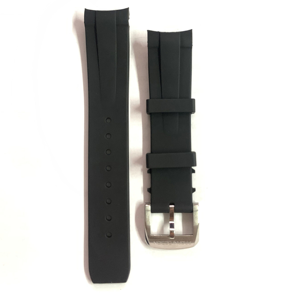 PAGANI DESIGN Silicone Watchband Withc Classic Buckle Suitable for Model 1651 1661 1662 1664 1644 and so on 19.5mm Band Width