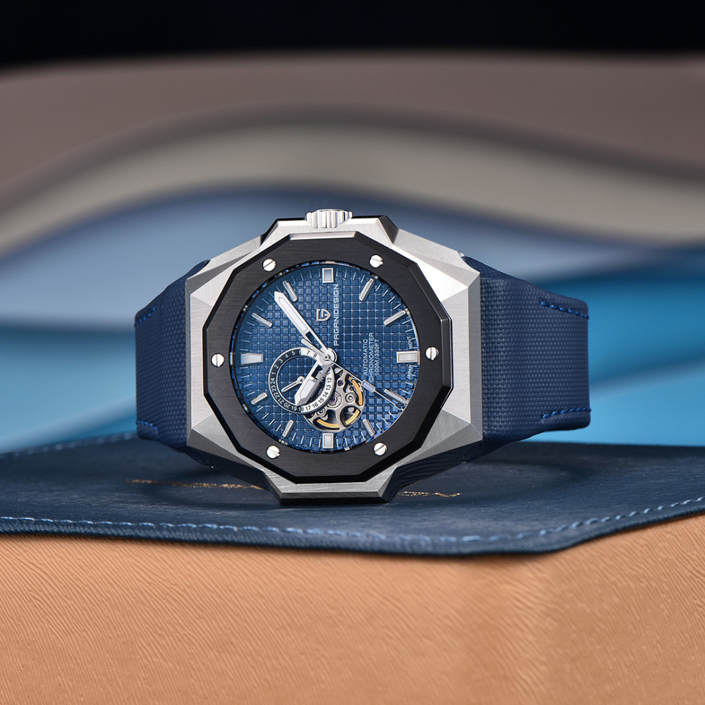 PAGANI DESIGN PD-YS010 Men's Automatic Watches 42mm Unique Stainless Steel Mechanical Wrist Watches for Men SEIKO NH39 Movement