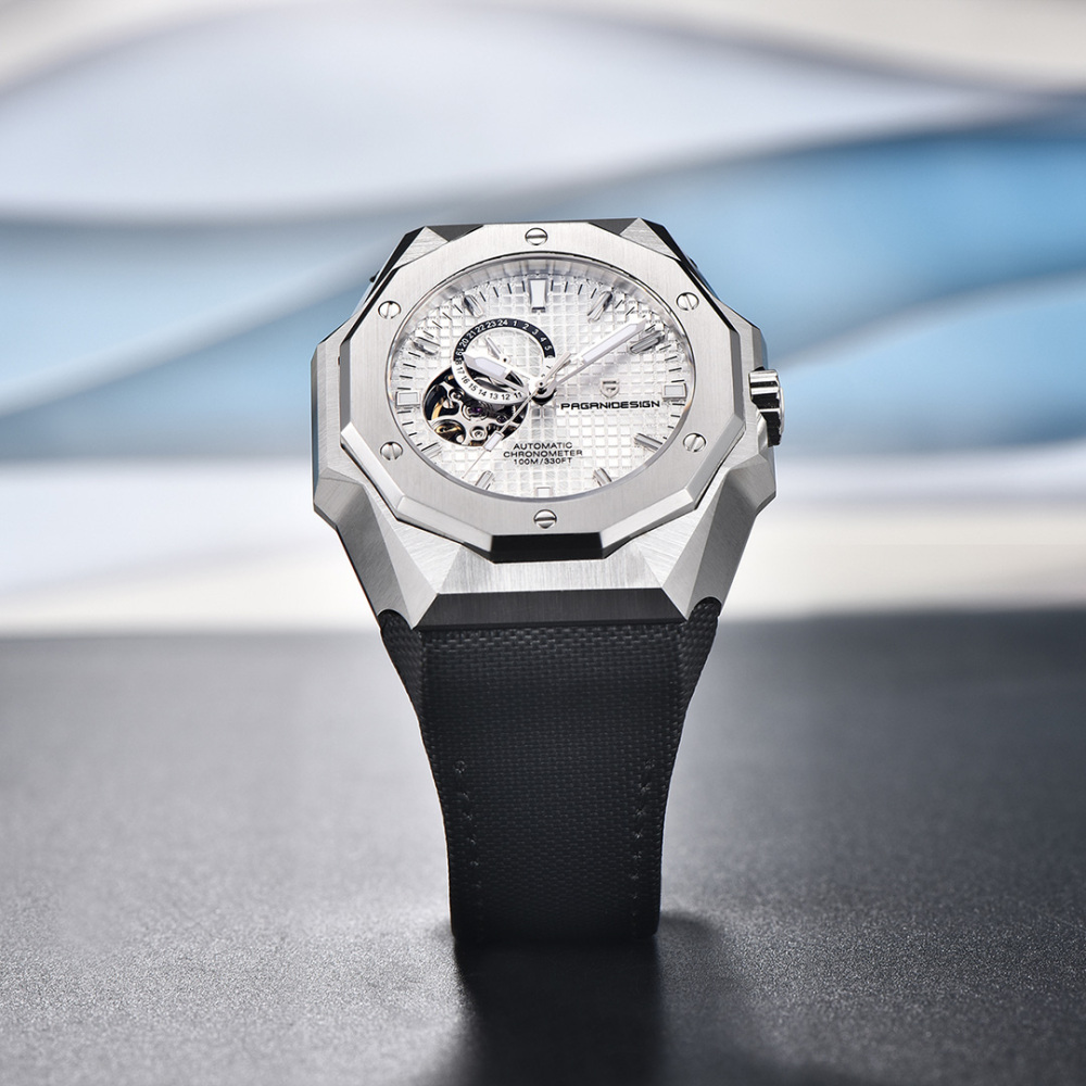 PAGANI DESIGN PD-YS010 Men's Automatic Watches 42mm Unique Stainless Steel Mechanical Wrist Watches for Men SEIKO NH39 Movement
