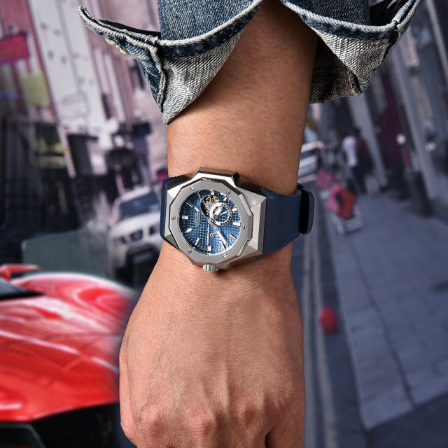 PAGANI DESIGN PD-YS010 Men's Automatic Watches 42mm Unique Stainless Steel Mechanical Wrist Watches for Men SEIKO NH39 Movement