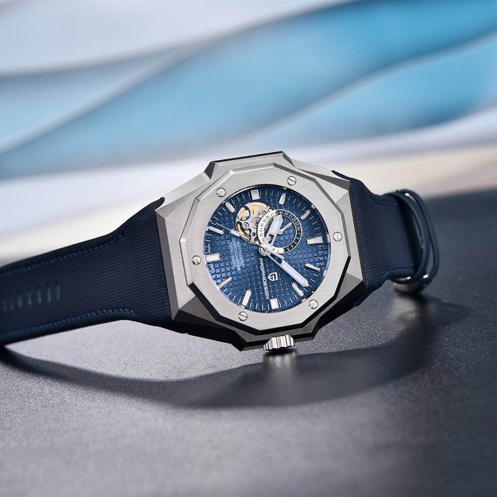 PAGANI DESIGN PD-YS010 Men's Automatic Watches 42mm Unique Stainless Steel Mechanical Wrist Watches for Men Japanese NH39 Movement