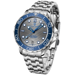 blue grey steel bracelet PD-1685