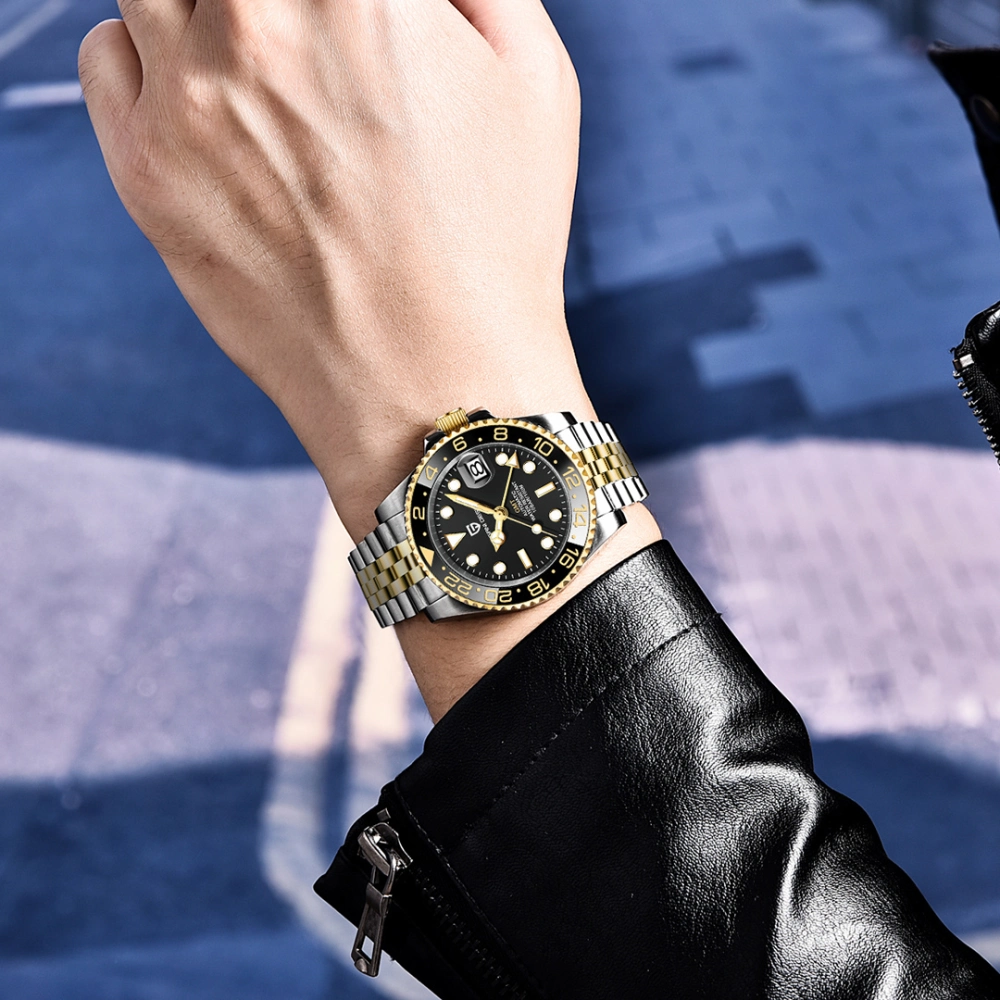 PAGANI DESIGN PD-1662 Men's Watches Automatic GMT Mechanical