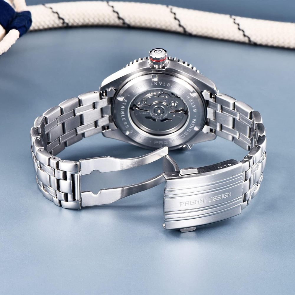 PAGANI DESIGN PD-1679 Men's Watches Automatic Mechanical Wristwatch Ceramic Bezel Waterproof Top Brand Sports Watch New Sapphire Glass Watches Men