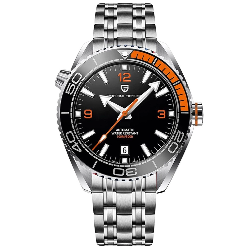 PAGANI DESIGN PD-1679 Men's Watches Automatic Mechanical Wristwatch Ceramic Bezel Waterproof Top Brand Sports Watch New Sapphire Glass Watches Men
