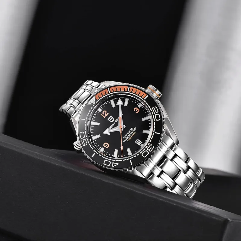 PAGANI DESIGN PD-1679 Men's Watches Automatic Mechanical Wristwatch Ceramic Bezel Waterproof Top Brand Sports Watch New Sapphire Glass Watches Men