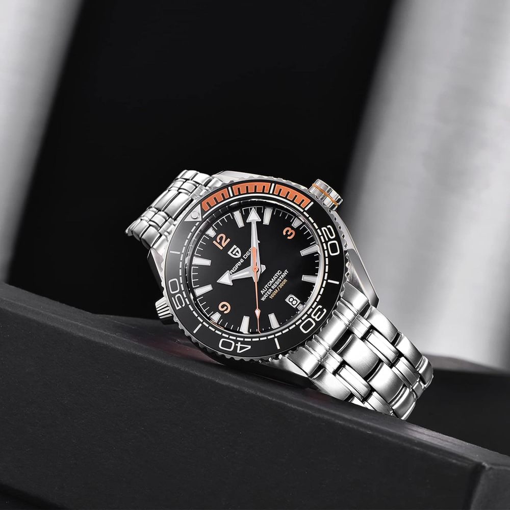 PAGANI DESIGN PD-1679 Men's Watches Automatic Mechanical Wristwatch Ceramic Bezel Waterproof Top Brand Sports Watch New Sapphire Glass Watches Men