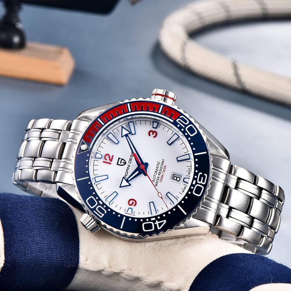 PAGANI DESIGN PD-1679 Men's Watches Automatic Mechanical Wristwatch Ceramic Bezel Waterproof Top Brand Sports Watch New Sapphire Glass Watches Men