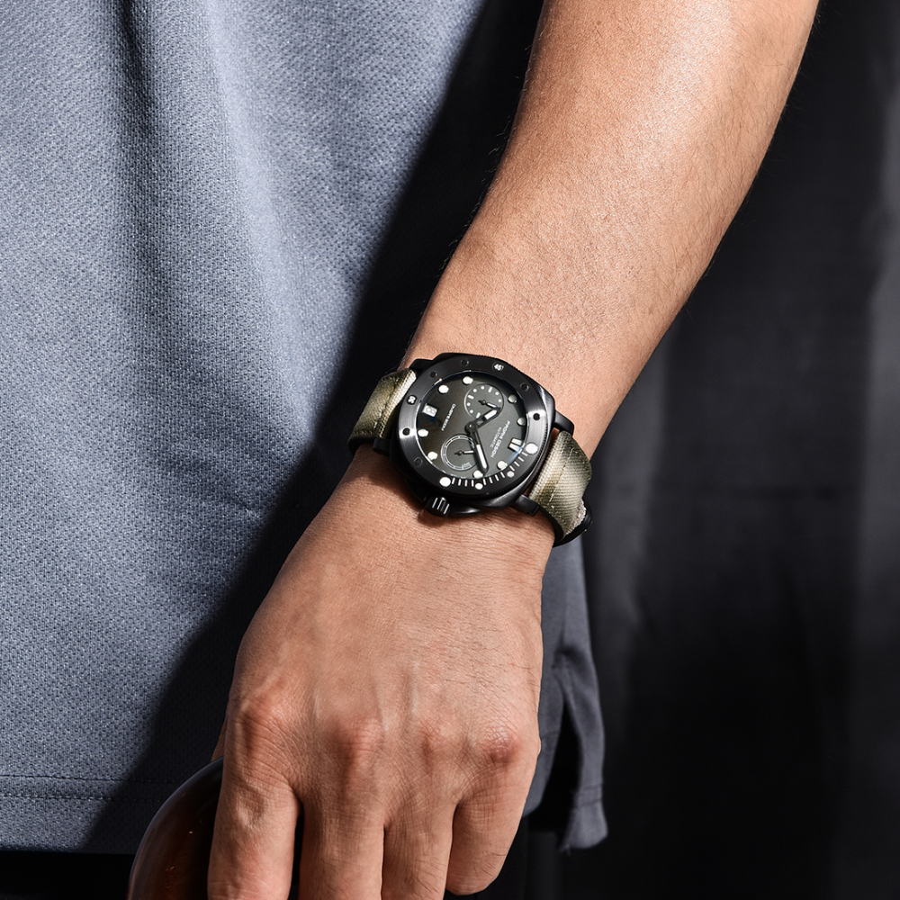 PAGANI DESIGN PD-1767 Men's Automatic Watches 41mm Stainless Steel Unique Waterproof Mechanical Sports Wrist Watch for Men Sapphire Glass With AR Coating