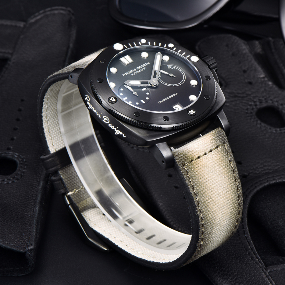 PAGANI DESIGN PD-1767 Men's Automatic Watches 41mm Stainless Steel Unique Waterproof Mechanical Sports Wrist Watch for Men Sapphire Glass With AR Coating