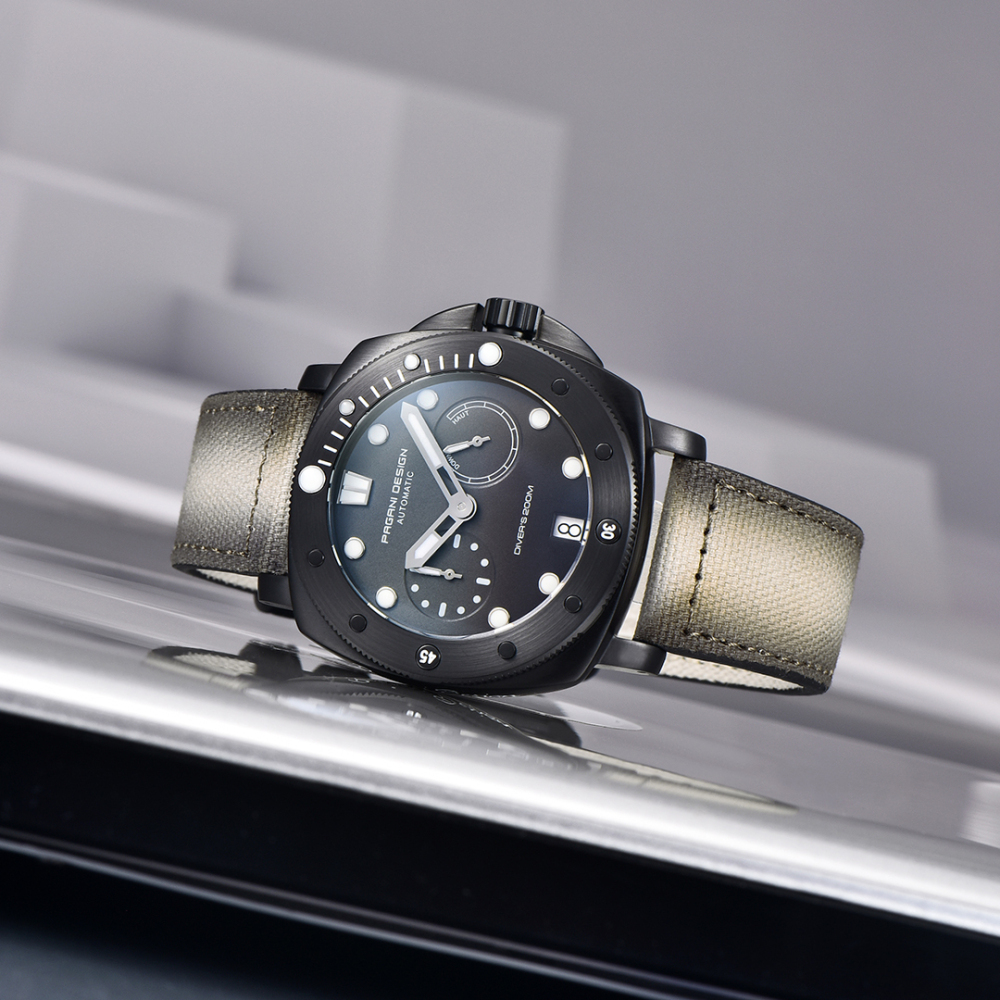 PAGANI DESIGN PD-1767 Men's Automatic Watches 41mm Stainless Steel Unique Waterproof Mechanical Sports Wrist Watch for Men Sapphire Glass With AR Coating