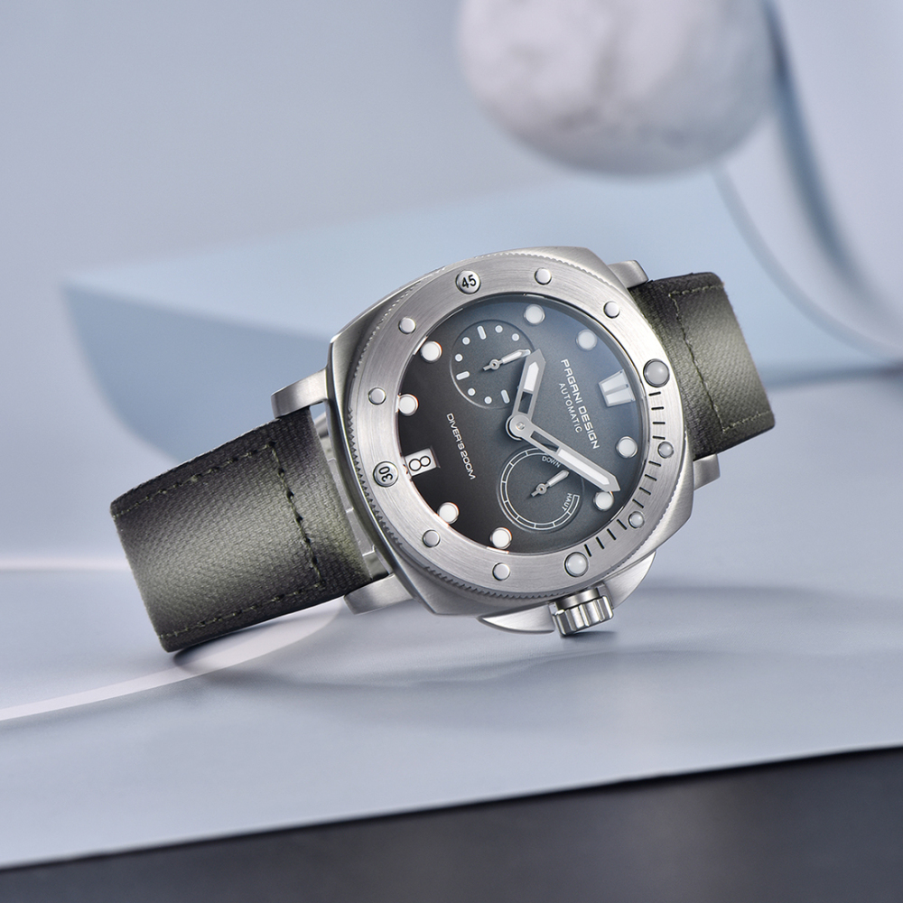 PAGANI DESIGN PD-1767 Men's Automatic Watches 41mm Stainless Steel Unique Waterproof Mechanical Sports Wrist Watch for Men Sapphire Glass With AR Coating