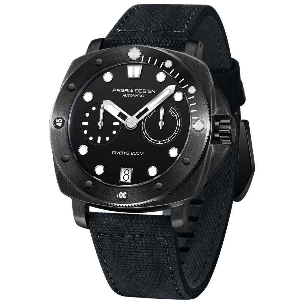 PAGANI DESIGN PD-1767 Men's Automatic Watches 41mm Stainless Steel Unique Waterproof Mechanical Sports Wrist Watch for Men Sapphire Glass With AR Coating