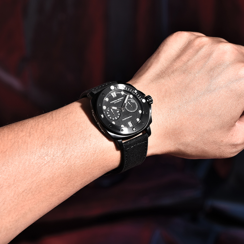 PAGANI DESIGN PD-1767 Men's Automatic Watches 41mm Stainless Steel Unique Waterproof Mechanical Sports Wrist Watch for Men Sapphire Glass With AR Coating