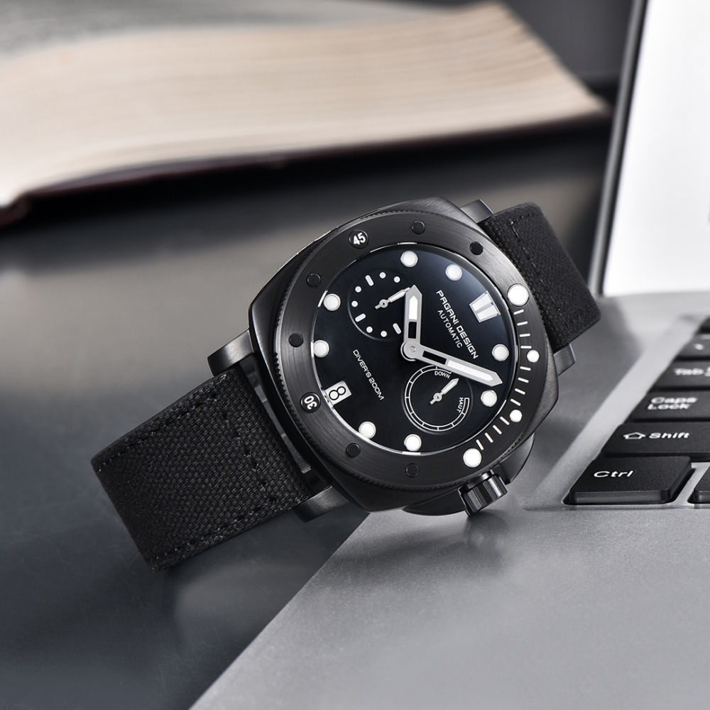 PAGANI DESIGN PD-1767 Men's Automatic Watches 41mm Stainless Steel Unique Waterproof Mechanical Sports Wrist Watch for Men Sapphire Glass With AR Coating