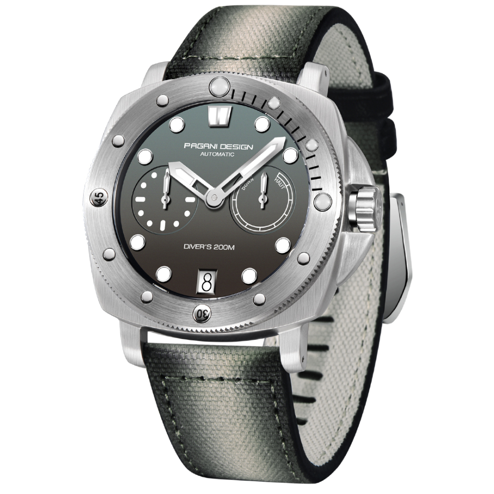 PAGANI DESIGN PD-1767 Men's Automatic Watches 41mm Stainless Steel Unique Waterproof Mechanical Sports Wrist Watch for Men Sapphire Glass With AR Coating