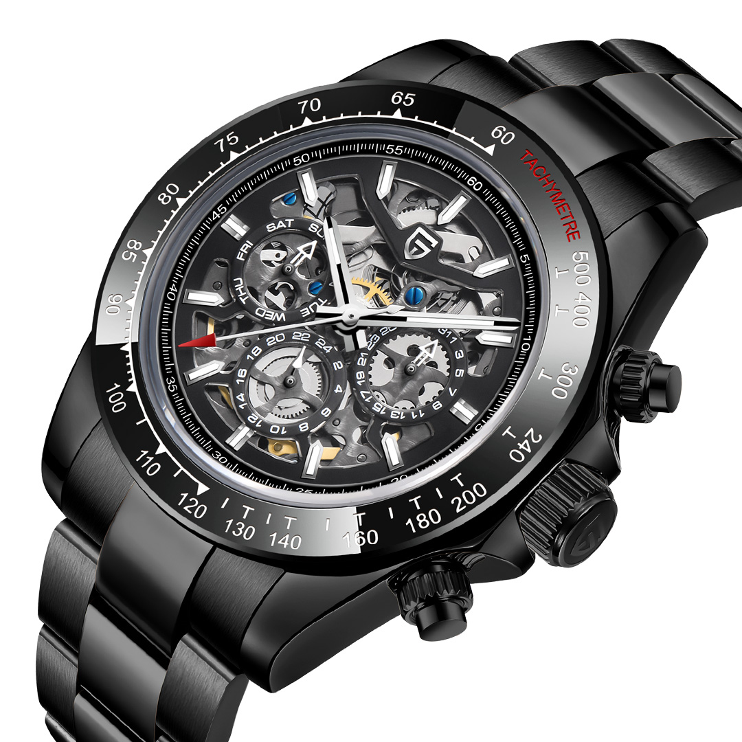 PAGANI DESIGN PD1777 Automatic Men's Watches 40mm full Stainless 