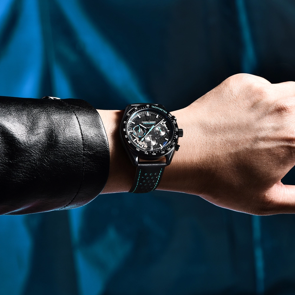 Pagani Design 1779 Montre Hommes Dark Side Of The Moon Montre Hommes À