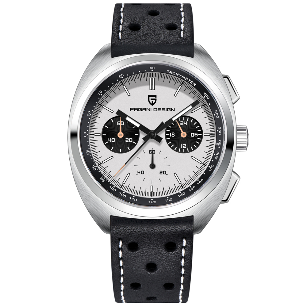 PAGANI DESIGN PD-1782 Men's Quartz Watches Chronograph Stainless Steel 40mm Sports Wrist Watch for Men
