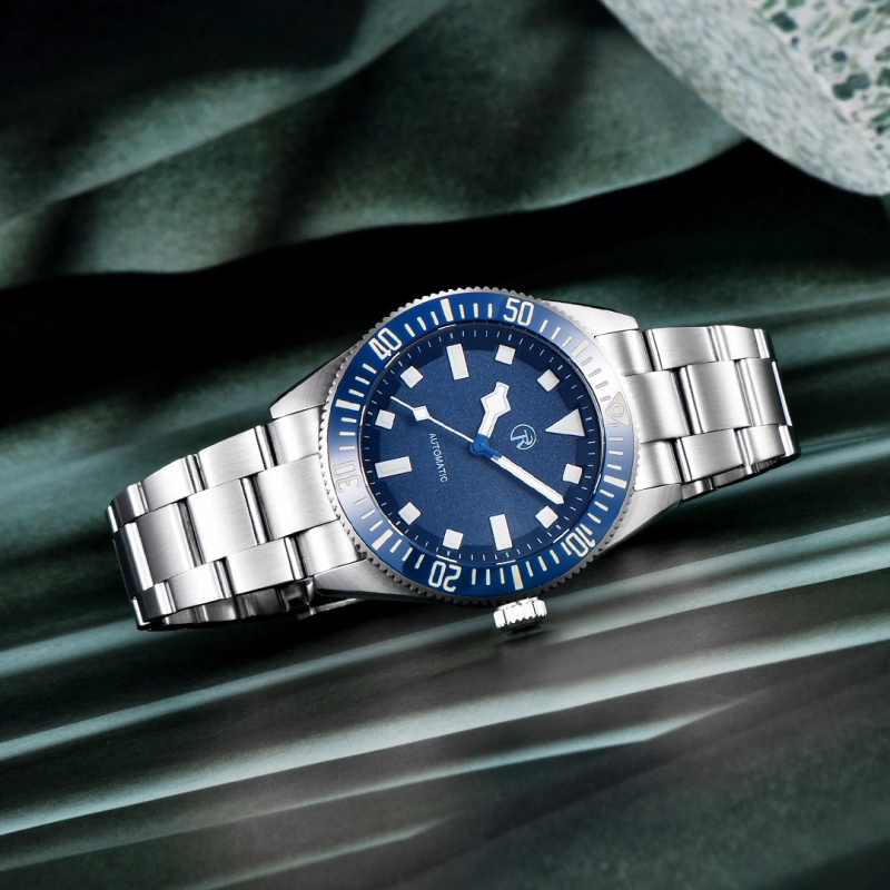 Nth Nacken Full Lume Dive Watch RollsTimi RT7910 Men's Automatic