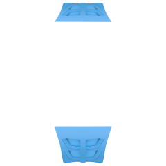 Blue Rubber Strap PD1738