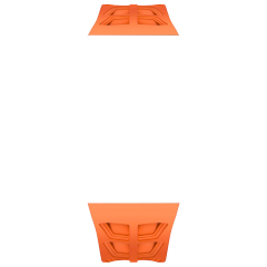 Orange Rubber Strap PD1738