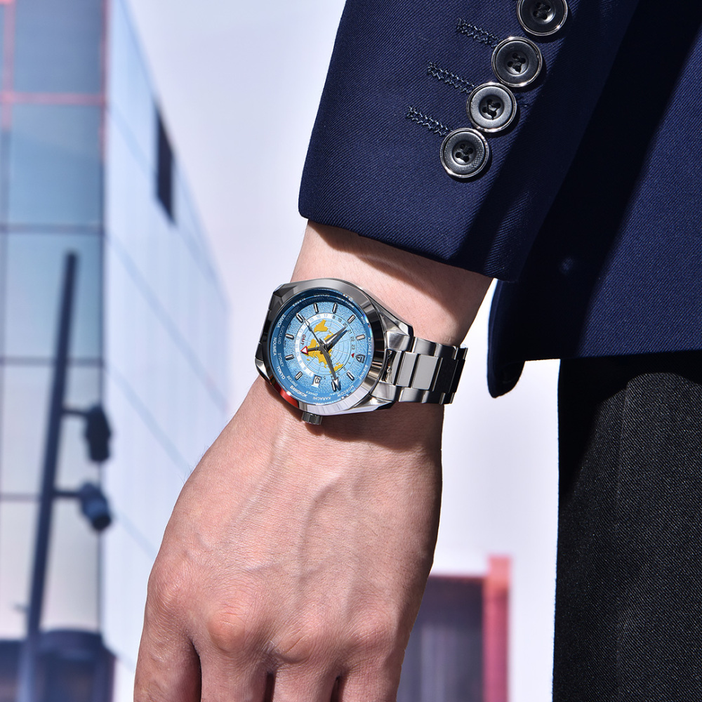 PAGANI DESIGN PD-1788 New Men's Watches NH34 GMT Automatic Mechanical Wrist Watches for Men 40mm Waterproof Stainless Steel Watch