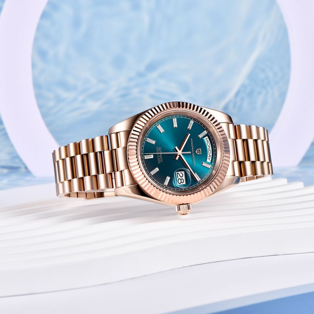 PAGANI DESIGN PD-1783 Men's Automatic Watches 40mm NH36A Mechanical Stainless Steel Luxury Wrist Watch for Men 100M Waterproof AR Coating