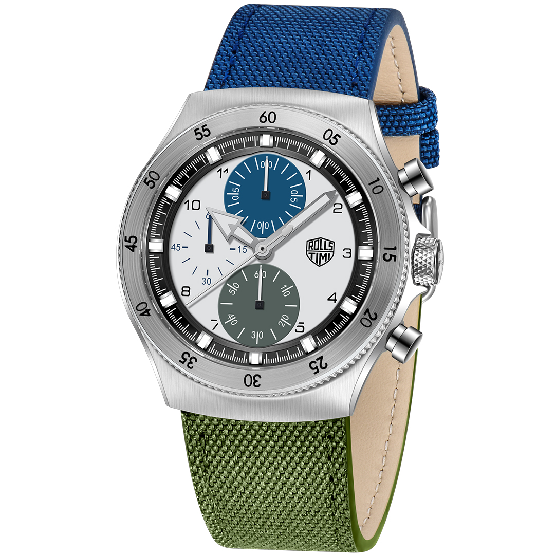 RollsTimi RT7932 Sports Quartz Men's Watch Stainless Steel