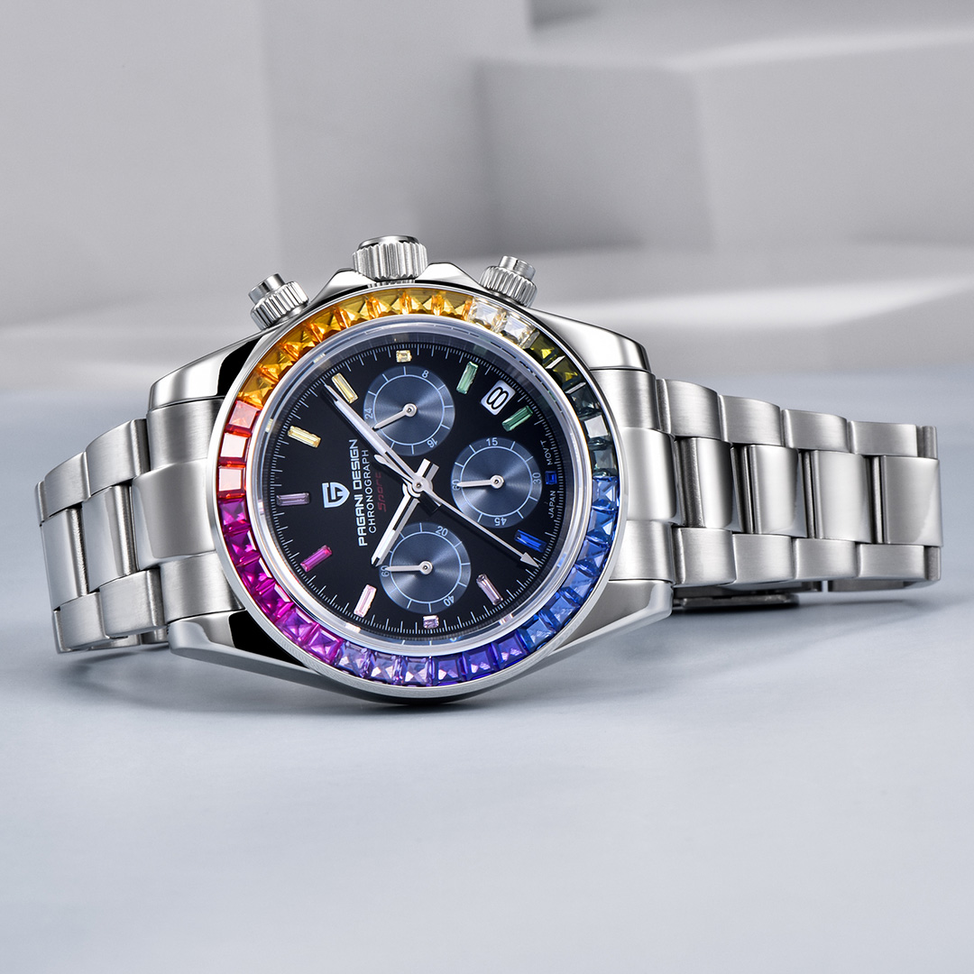 PAGANI DESIGN PD-1644 Men's Quartz Watches Chronograph Sports