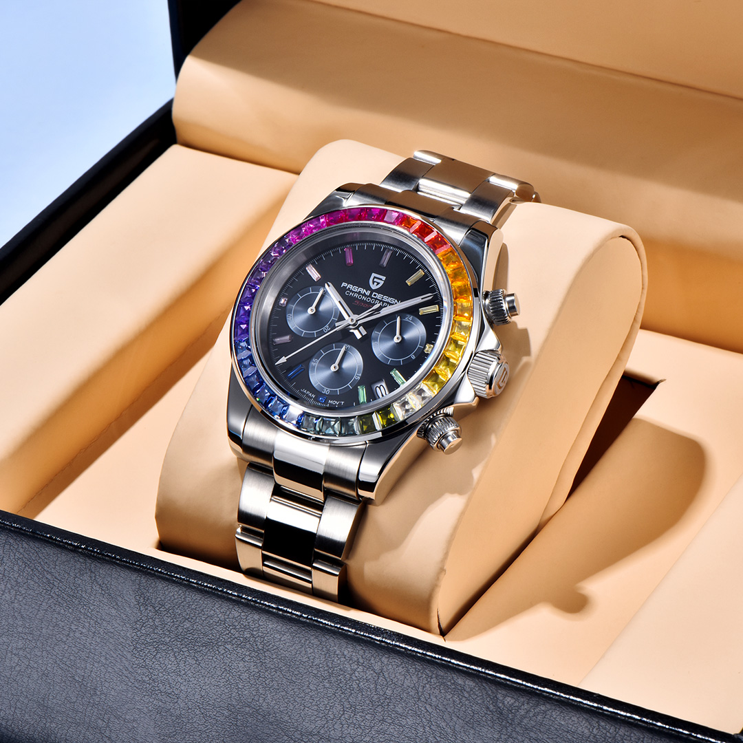 PAGANI DESIGN PD-1644 Men's Quartz Watches Chronograph Sports